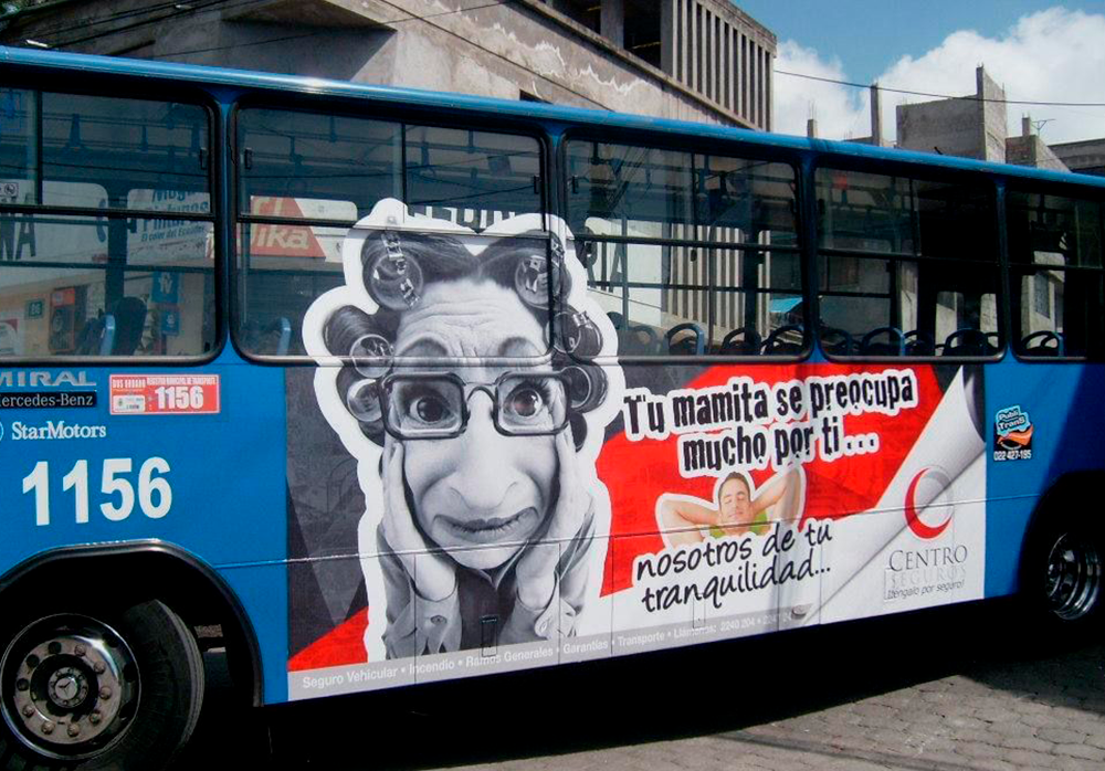Publicidad en buses